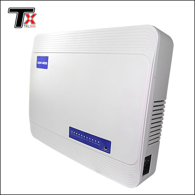 Thiết bị gây nhiễu tín hiệu điện thoại WIFI treo tường 10 kênh 50W 50 mét