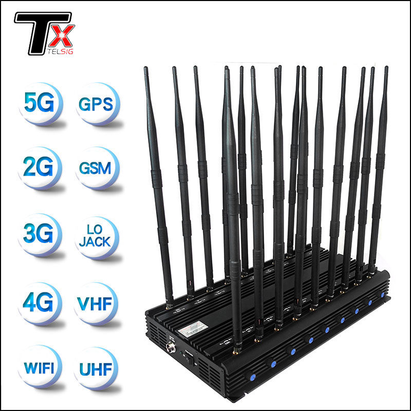 Bộ gây nhiễu tín hiệu máy tính để bàn WiFi công suất cao