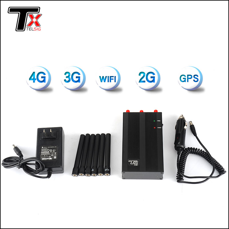 Thiết bị gây nhiễu điện thoại di động WIFI GPS UHF VHF